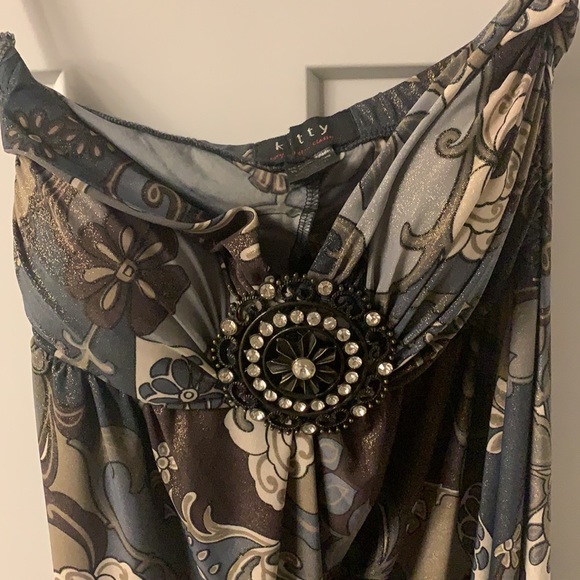 Strapless iridescent dress - Picture 3 of 4